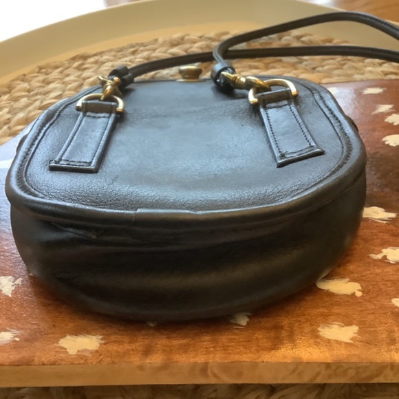 Vintage Coach #9826 Black Mini Convertible Belt Bag Shoulder Crossbody Bag - Picture 12 of 15